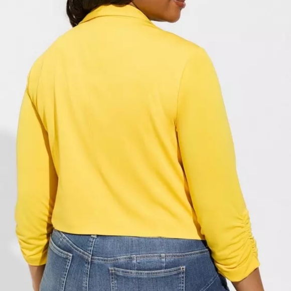 Torrid Yellow Blazer - Picture 3 of 7